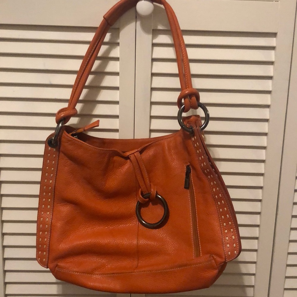 FLORENTINE LEATHER PURSE BOUGHT IN FLORENCE ITALY
